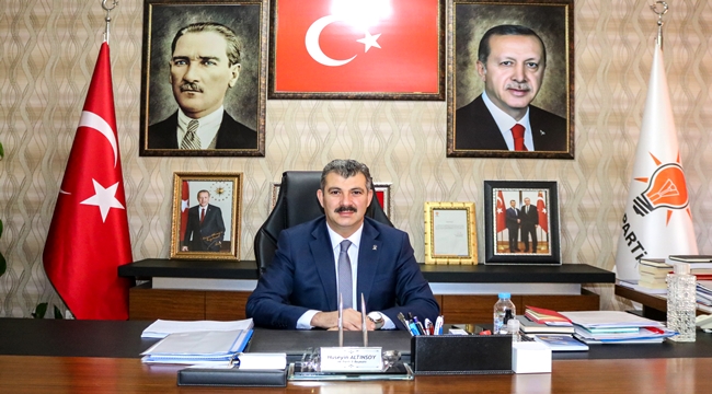 AK PARTİ AKSARAY İL BAŞKANI ALTINSOY “YENİ EKONOMİ MODELİMİZLE SORUNLARI AŞACAĞIZ”