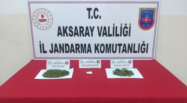 AKSARAY GÜLPINAR BELDESİNDE UYUŞTURUCU OPERASYONU