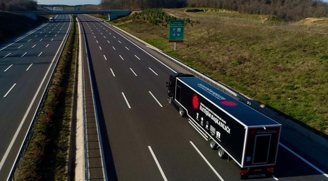 CUMHURBAŞKANLIĞI İLETİŞİM BAŞKANLIĞININ DİJİTAL TIR'I AKSARAY'DA