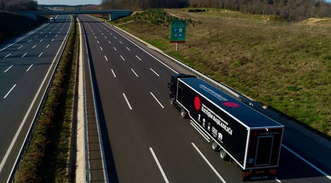 CUMHURBAŞKANLIĞI İLETİŞİM BAŞKANLIĞININ DİJİTAL TIR'I AKSARAY'DA 