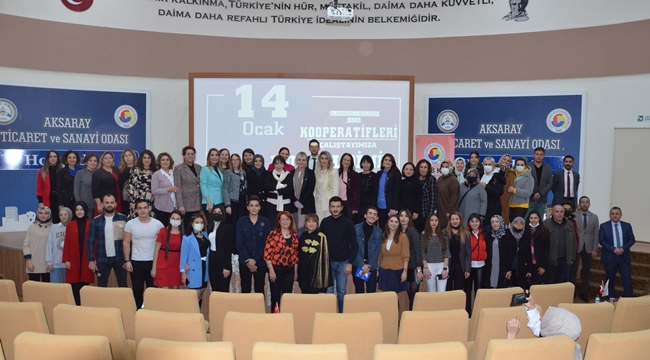 KADIN KOOPERATİFLERİ ÇALIŞTAYI AKSARAY'DA DÜZENLENDİ