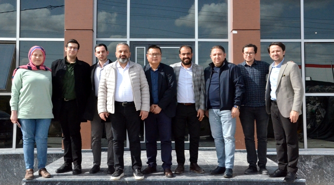 ATSO BAŞKANI GÖKTAŞ OSB'DEKİ YATIRIMCILARA BİRİMLERİ TANITTI 