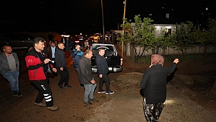 AKSARAY'DA SAĞANAK YAĞIŞ İLÇE VE KÖYLERDE SU BASKINLARINA NEDEN OLDU