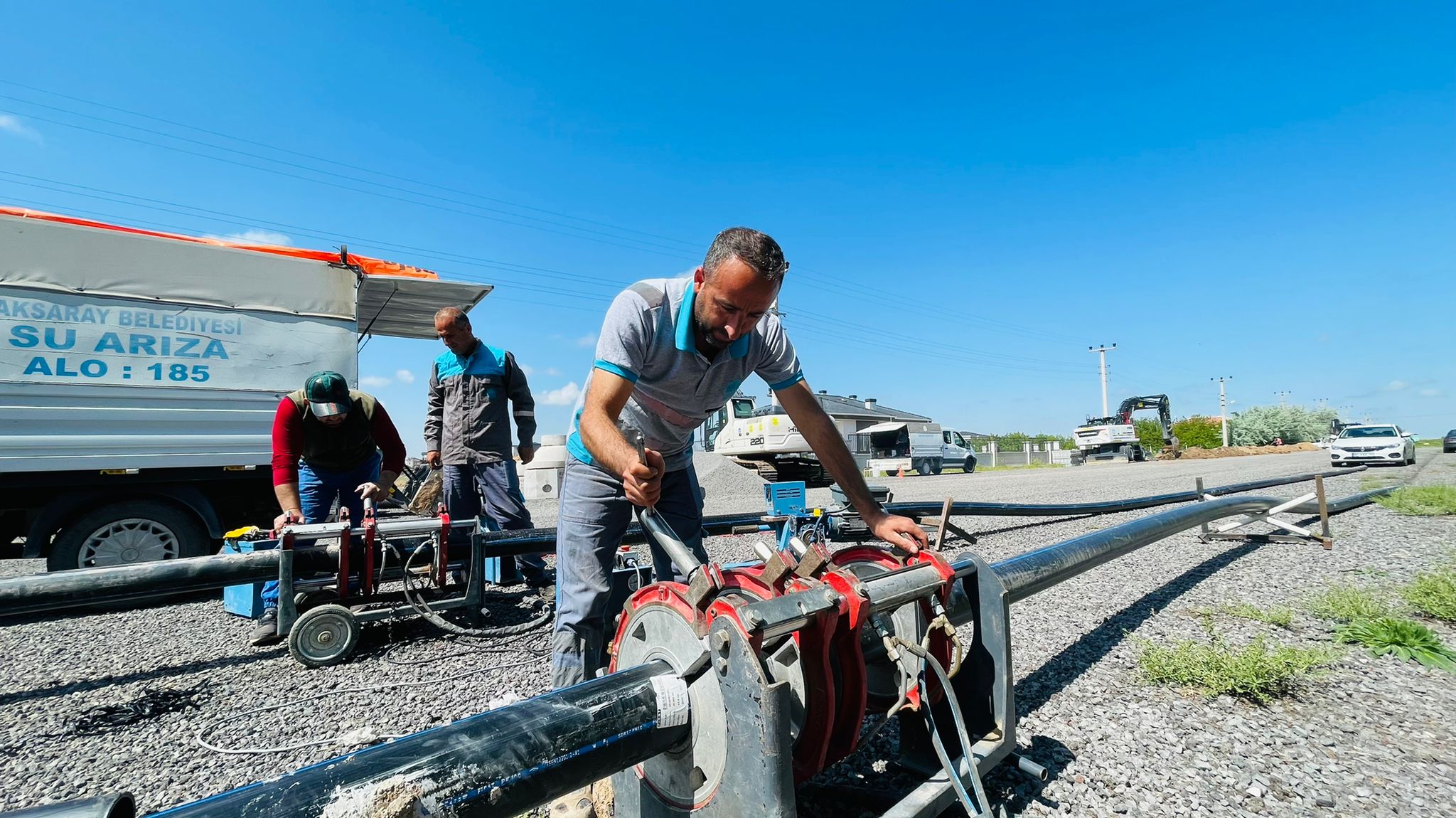 AKSARAY BELEDİYESİ 2022 YILINDA 60 BİN METRELİK ALTYAPI ÇALIŞMASI GERÇEKLEŞTİRECEK