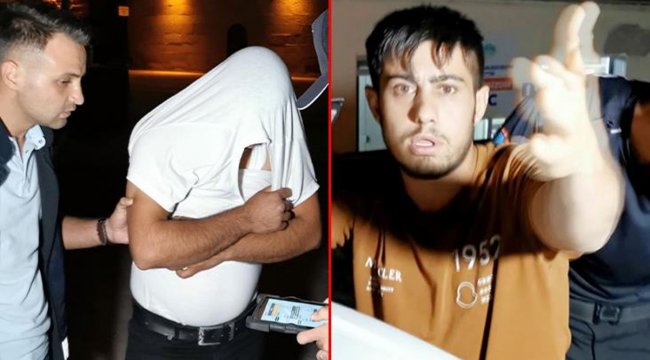 AKSARAY'DA ALKOLLÜ SÜRÜCÜNÜN TAVIRLARI PES DEDİRTTİ