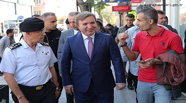 JANDARMA GENEL KOMUTANI ORGENERAL ARİF ÇETİN AKSARAY’DA