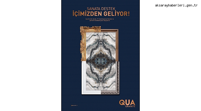 QUA Granite, Contemporary Istanbul'un partneri oldu