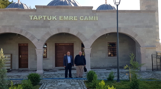 Taptuk Emre Camii ve Külliyesi Ziyaret ve İbadete Açıldı! 