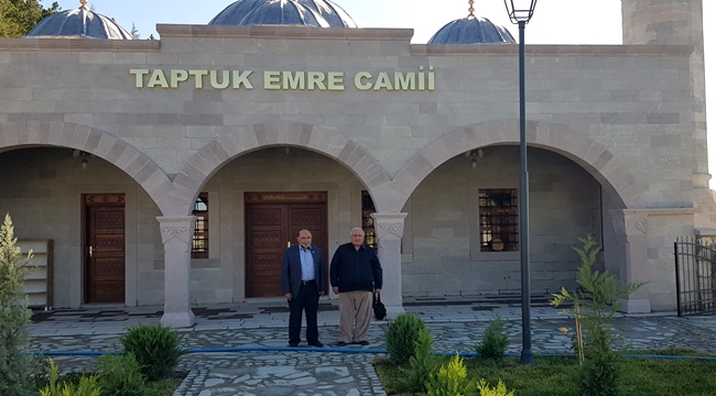 Taptuk Emre Camii ve Külliyesi Ziyaret ve İbadete Açıldı!