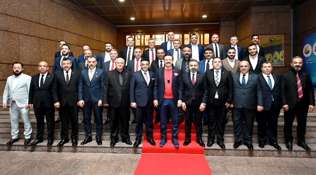 ATSO HEYETİ HİSARCIKLIOĞLU’NU ZİYARET ETTİ