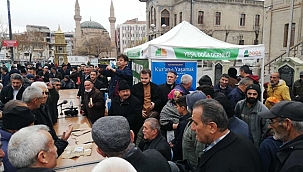 AKSARAY KUR'ANI KERİMİN YAKILMASINA TEPKİ İÇİN KUR'AN OKUTULDU 