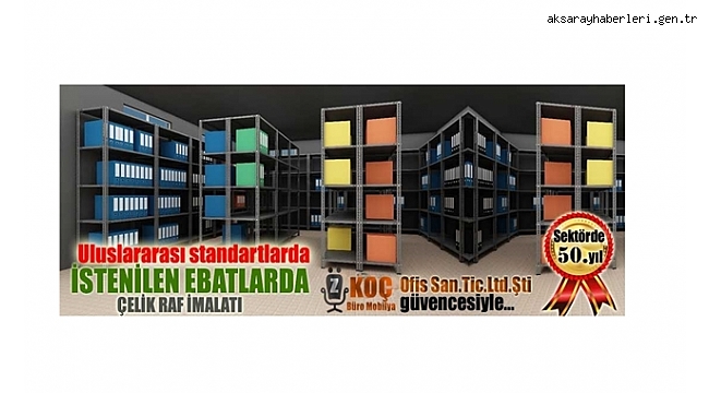 Güvenli Depolama Sistemi: Çelik Raf Sistemi