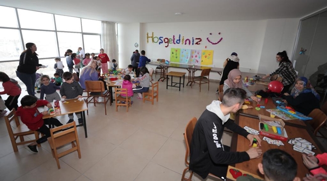AKSARAY'DA DEPREMZEDE ÇOCUKLARA EĞİTİM SEFERBERLİĞİ