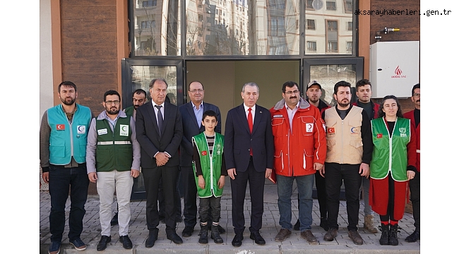 İKB'NİN TÜRKMEN KÖKENLİ BAKANI MARUF" YARDIM ETMEYE DEĞİL DESTEK OLMAYA GELDİK"