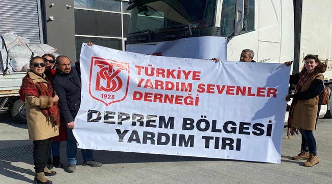 T.Y.S.D. GENEL MERKEZİNDEN DEPREM BÖLGESİNE YARDIM!!! 