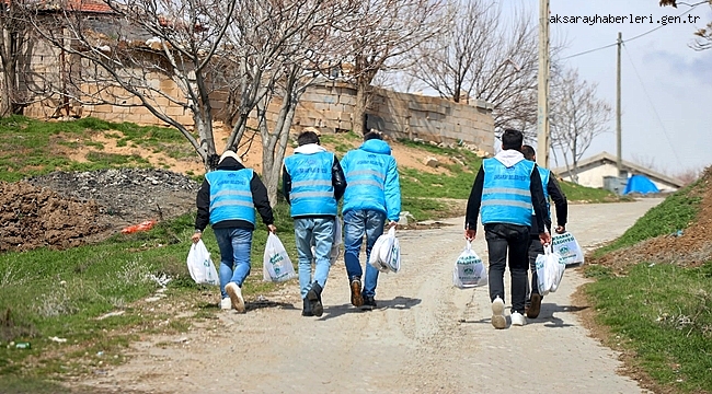 AKSARAY BELEDİYESİ RAMAZAN AYINDA  30 BİN TAHİNLİ PİDEYİ İFTAR SOFRALARINA TAŞIYACAK
