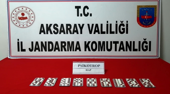 AKSARAY'DA UYUŞTURUCU İMAL ve TİCARETİ YAPAN 2 KİŞİ YAKALANDI