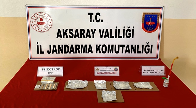 AKSARAY'DA UYUŞTURUCU TACİRİ 1 KİŞİ YAKALANDI