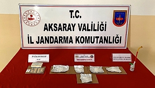 AKSARAY'DA UYUŞTURUCU TACİRİ 1 KİŞİ YAKALANDI