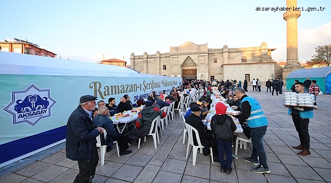 BAŞKAN DİNÇER; ''RAMAZAN AYI ŞEHRİMİZDE EN GÜZEL ŞEKİLDE İDRAK EDİLİYOR''