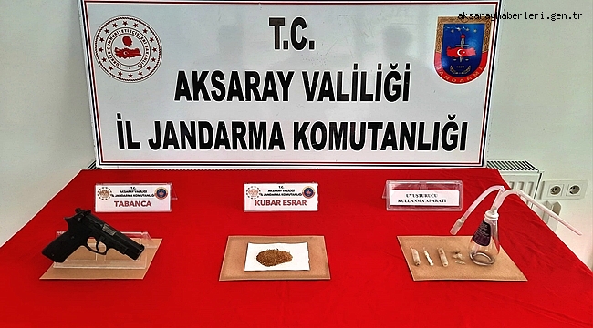 YAKALA YAKALA BİTMİYOR! AKSARAY'DA UYUŞTURUCU KULLANAN ve BULUNDURAN 2 KİŞİ YAKALANDI