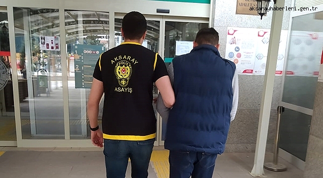 AKSARAY'DA ÇEŞİTLİ SUÇLARDAN TOPLAM 59 YIL HAPİS CEZASI BULUNAN  10 KİŞİ YAKALANDI