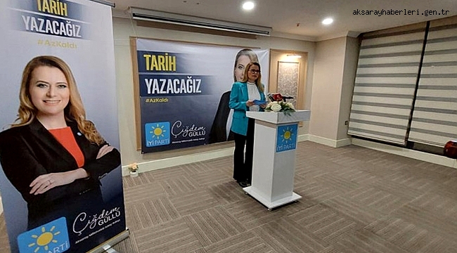 DİPLOMAT VE BÜROKRAT, HUKUKÇU VE SANATÇI ÇİĞDEM GÜLLÜ İYİ PARTİ’DEN ADAY ADAYI OLDU