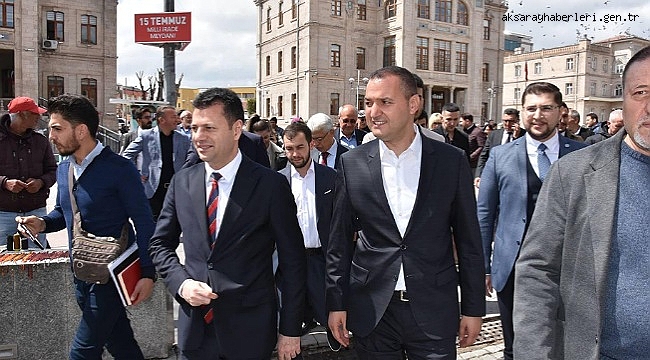 ERTÜRK "14 MAYIS TÜRKİYE VE AKSARAY İÇİN BİR DÖNÜM NOKTASI"