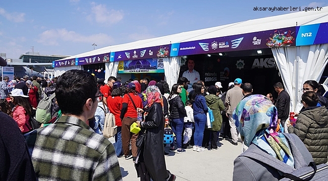 AKSARAY BİLİM MERKEZİ STANDI TEKNOFEST'TE YOĞUN İLGİ GÖRDÜ 