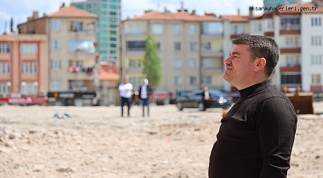 BAŞKAN DİNÇER, “KENTSEL DÖNÜŞÜMDE YIKIM ÇALIŞMALARINI TAMAMLADIK”
