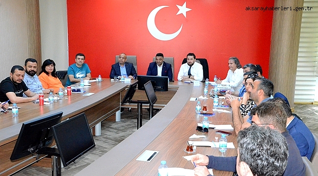 İNŞAAT SEKTÖRÜNÜN TEMSİLCİLERİ ATSO'DA BULUŞTU