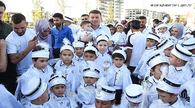 AKSARAY BELEDİYESİ 3. GELENEKSEL SÜNNET ŞÖLENİ COŞKUYLA SONA ERDİ