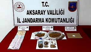 AKSARAY'DA UYUŞTURUCU TACİRİ 4 KİŞİ YAKALANDI