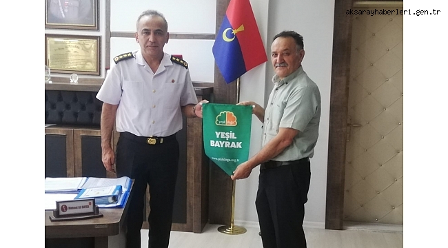 Yeşil Doğa Derneğinden Jandarmaya Yeşil Bayrak