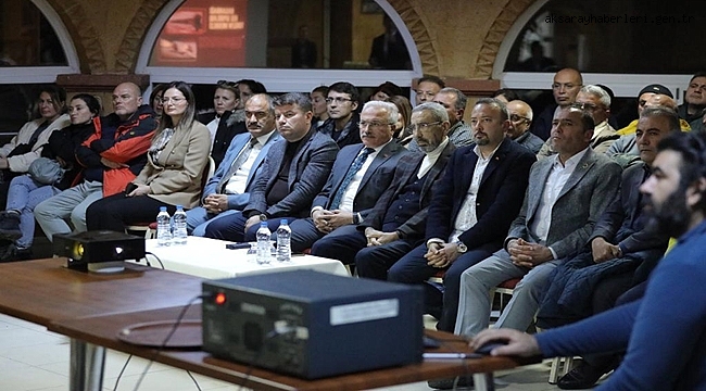22.DÖNEM AKSARAY MİLLETVEKİLİ AHMET YAŞAR” AKSARAY TURİZİMDE MARKA OLACAK”