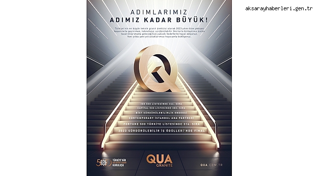 QUA Granite Yeni Yılı Başarılarıyla Kutluyor! 