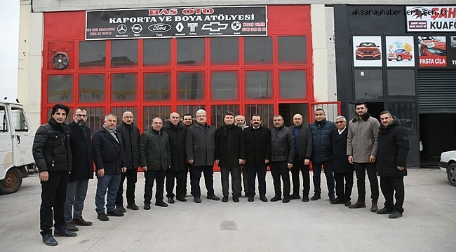 DİNÇER “ŞEHRİMİZE TÜRKİYE’DE ÖRNEK GÖSTERİLEN BİR SANAYİ SİTESİ KAZANDIRDIK”