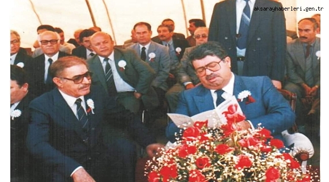 AKSARAY'IN 2. VİLAYETLİĞİNİN BAŞ MİMARI MEHMET ALTINSOY'A MEVLİT!