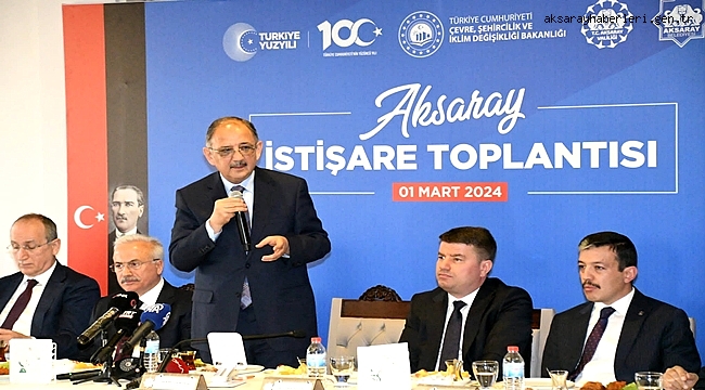 BAKAN ÖZHASEKİ: ‘’BELEDİYE BAŞKANIMIZI BAŞARILI ÇALIŞMALARINDAN DOLAYI TEBRİK EDİYORUZ’’