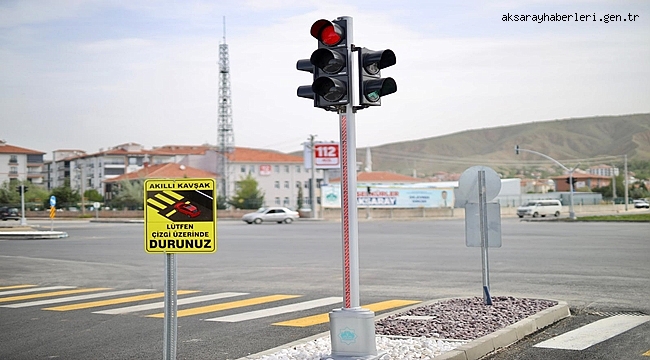 AKILLI SİNYALİZASYON SİSTEMLERİ İLE AKSARAY'DA TRAFİK DAHA AKICI HALE GELİYOR