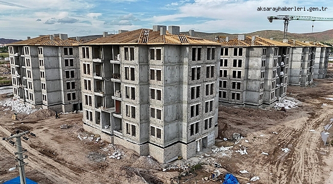 SOSYAL KONUT PROJESİ İSTİKLAL MAHALLESİNDE HIZLA İLERLİYOR