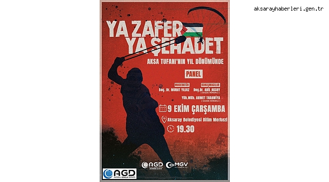 AGD DEN “YA ZAFER YA ŞEHADET” TEMALI PANEL