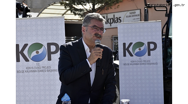 KOP’tan Tarım Arazilerinin Islahı İçin Önemli Destek