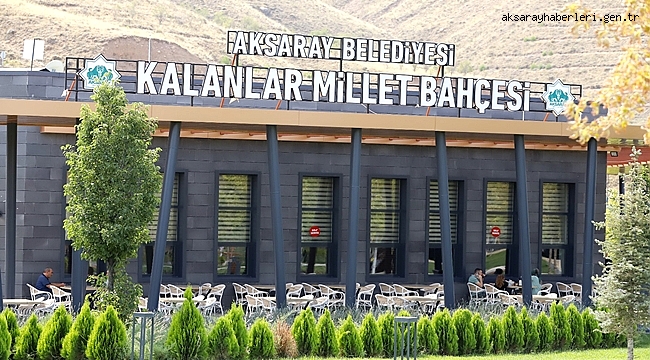 AKSARAY BELEDİYESİ SOSYAL TESİSLERİ VATANDAŞLARDAN TAM NOT ALIYOR