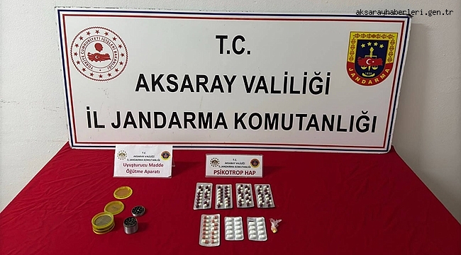 AKSARAY'DA UYUŞTURUCU TACİRİ 2 KİŞİ YAKALANDI