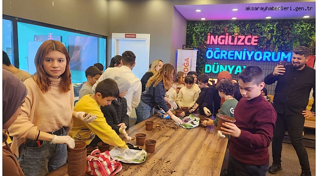 Aksaray'da Yeşil Doğa Festivali ile Çocuklar Çevreci Olmayı Öğreniyor