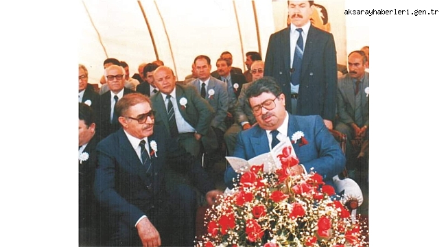 AKSARAY'IN 2. VİLAYETLİĞİNİN BAŞ MİMARI ALTINSOY 17 ŞUBAT 2025 PAZARTESİ GÜNÜ ANILACAK