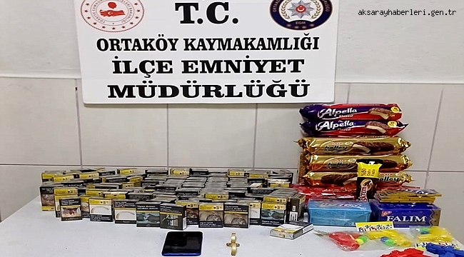 AKSARAY ORTAKÖY'DE HIRSIZLIK ZANLISI 2 KİŞİ YAKALANDI
