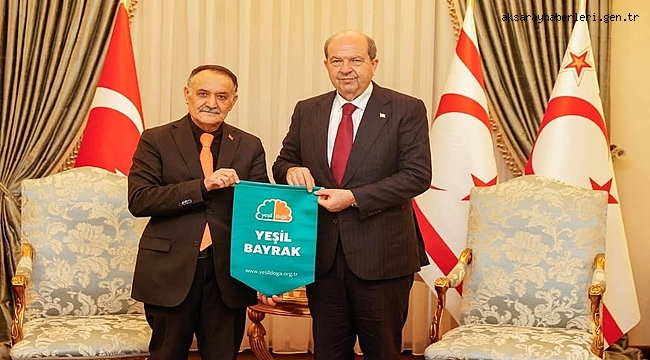YEŞİL DOĞA DERNEĞİNDEN ERSİN TATAR'A ÇEVRE ÖDÜLÜ