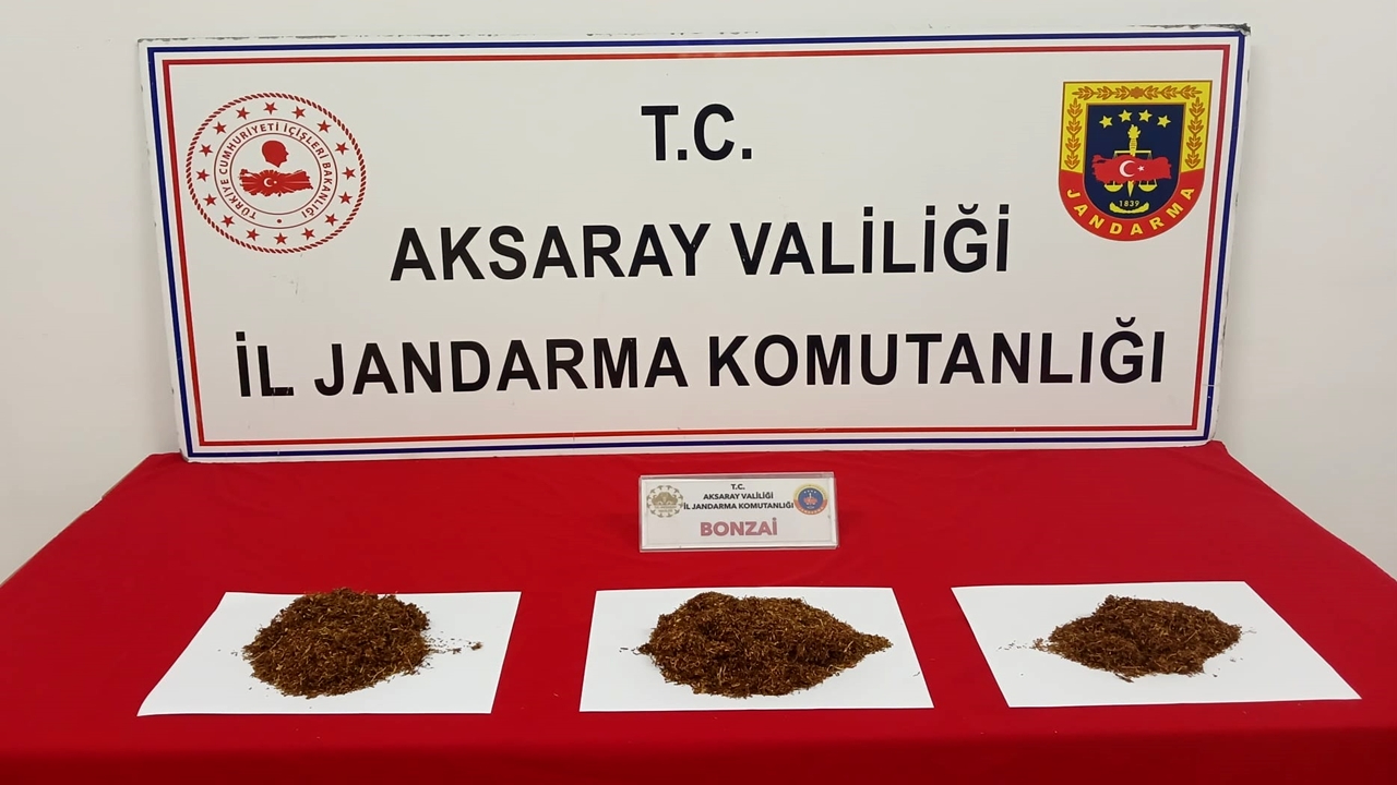 Aksaray Jandarmadan Bağ evine Uyuşturucu Operasyonu